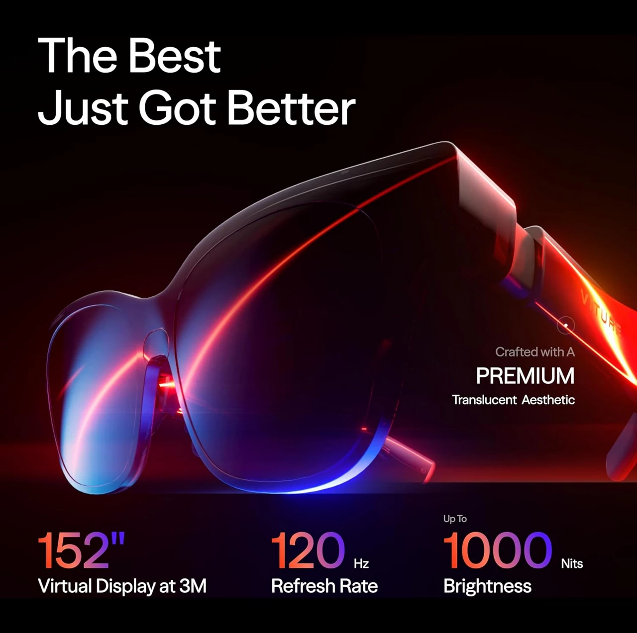 VITURE Luma XR Glasses – ดื่มด่ำกับภาพ Micro-OLED คมกริบ และเสียง Spatial Sound สุดกระหึ่ม