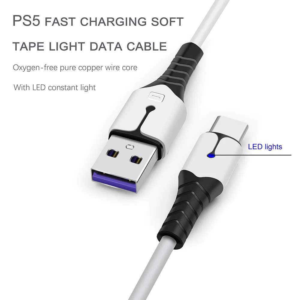 PS5 Slim : USB Type C (3.0m) – สายความยาวถึง 3 เมตร