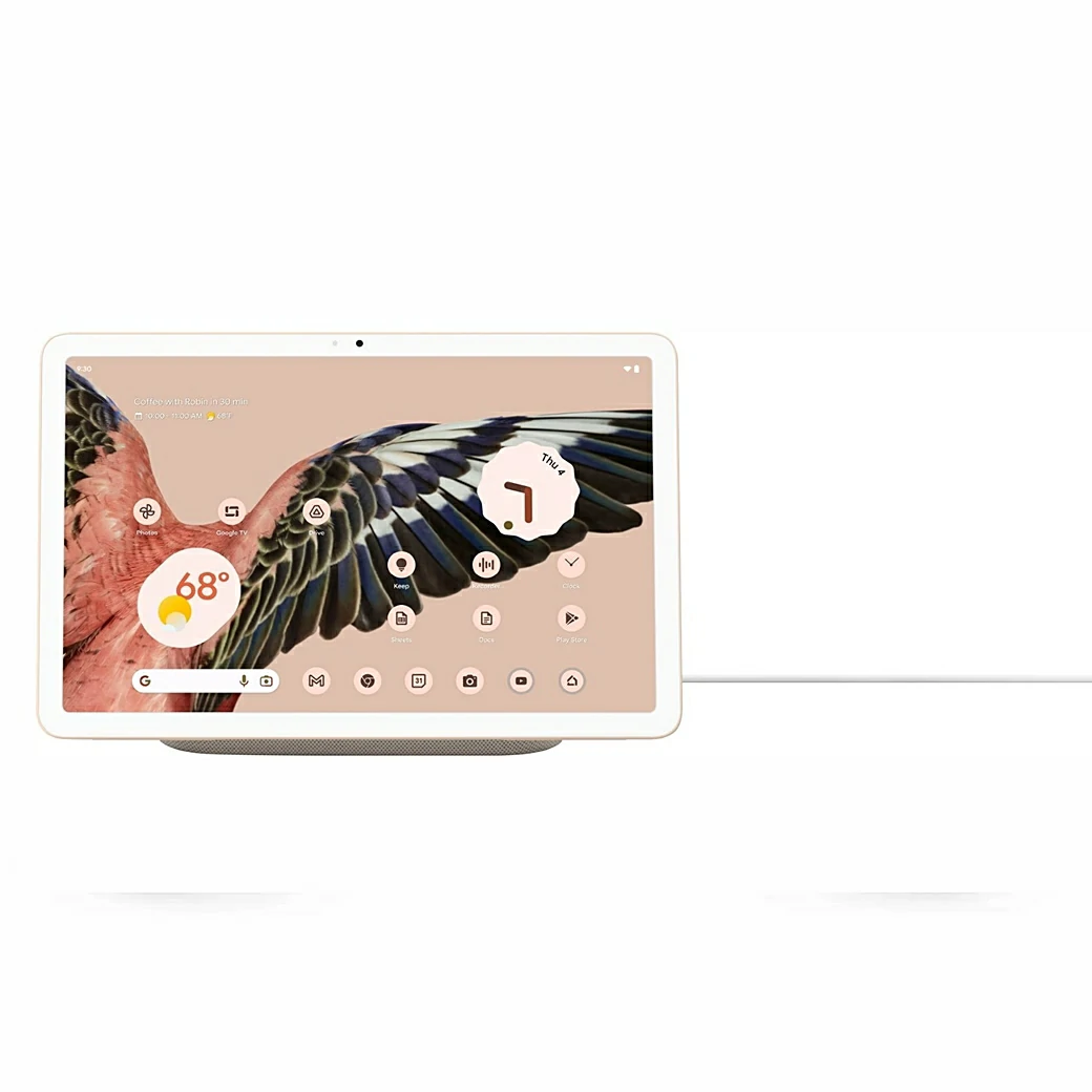 Google - Pixel Tablet with Charging Speaker Dock - 11" Android Tablet - 128GB - Wi-Fi - (Rose)