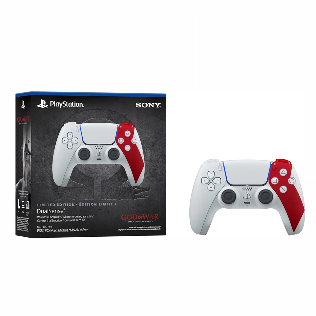 PS5 : DualSense Wireless Controller - God of War 20th Anniversary Limited Edition
