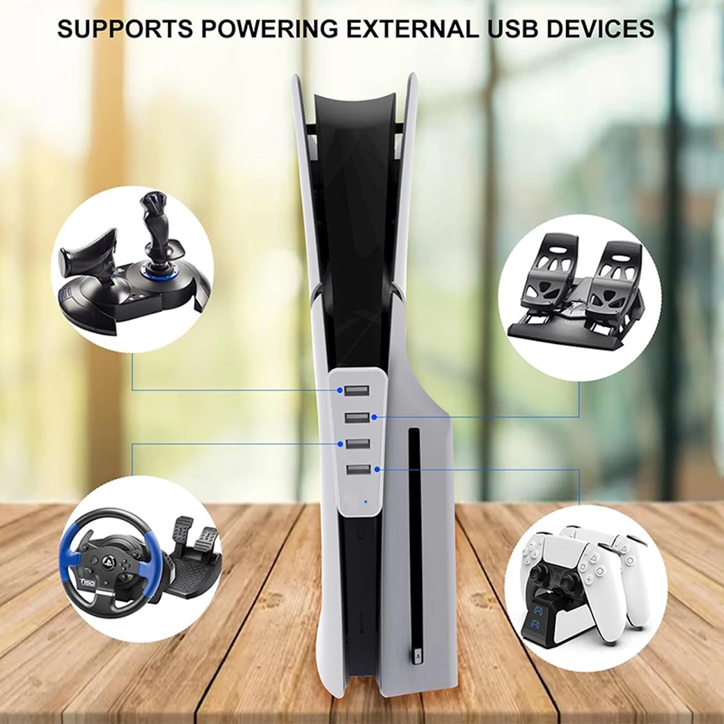 PS5 Slim : USB Hub 4 Port