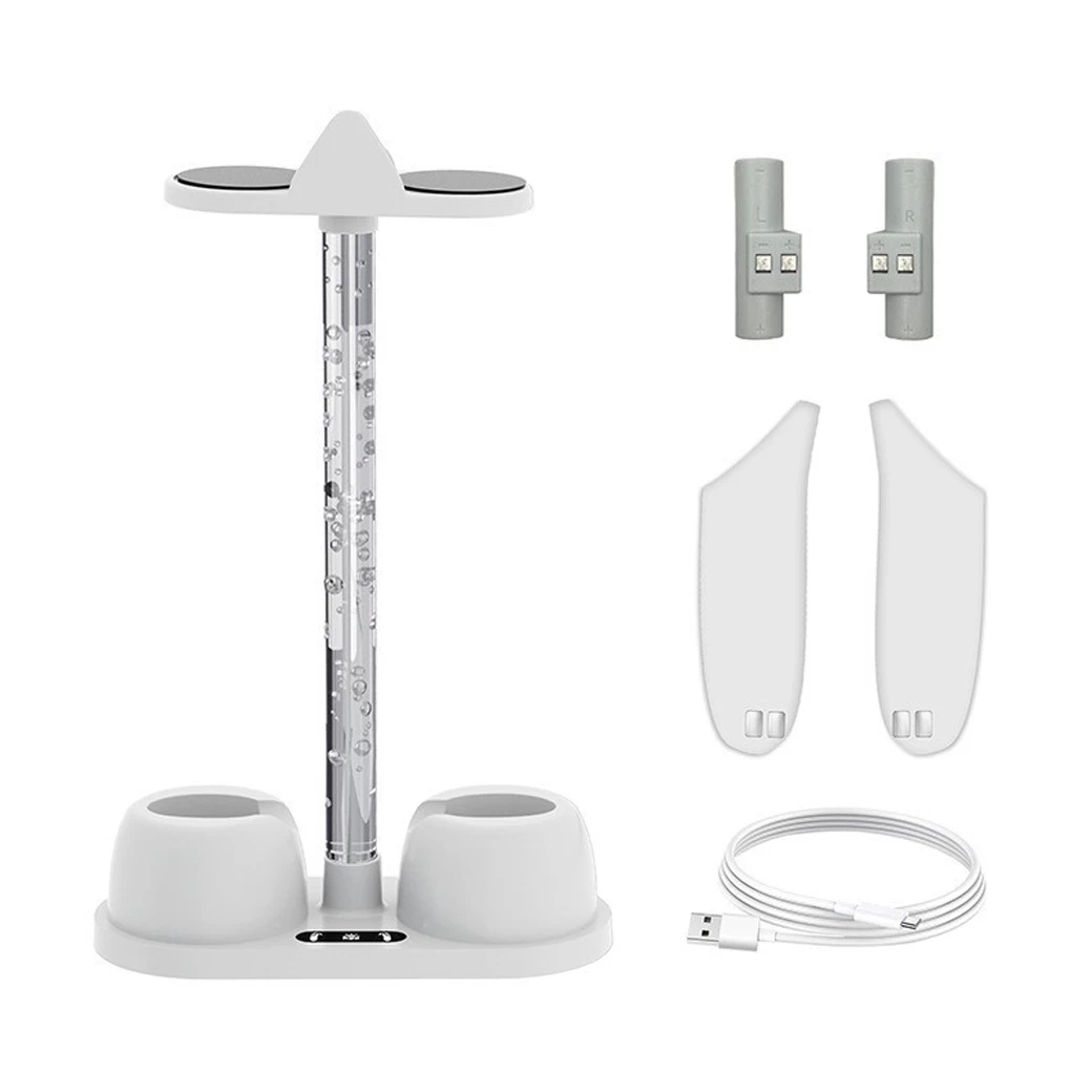 Meta Quest 3 : Stand RGB Dual Charge (ALL-IN-ONE)