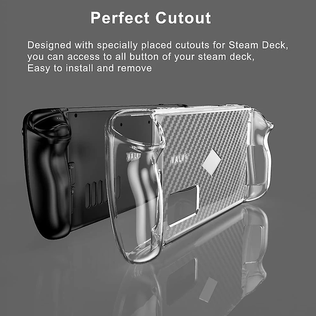 Steam Deck : TPU Cover (Clear)