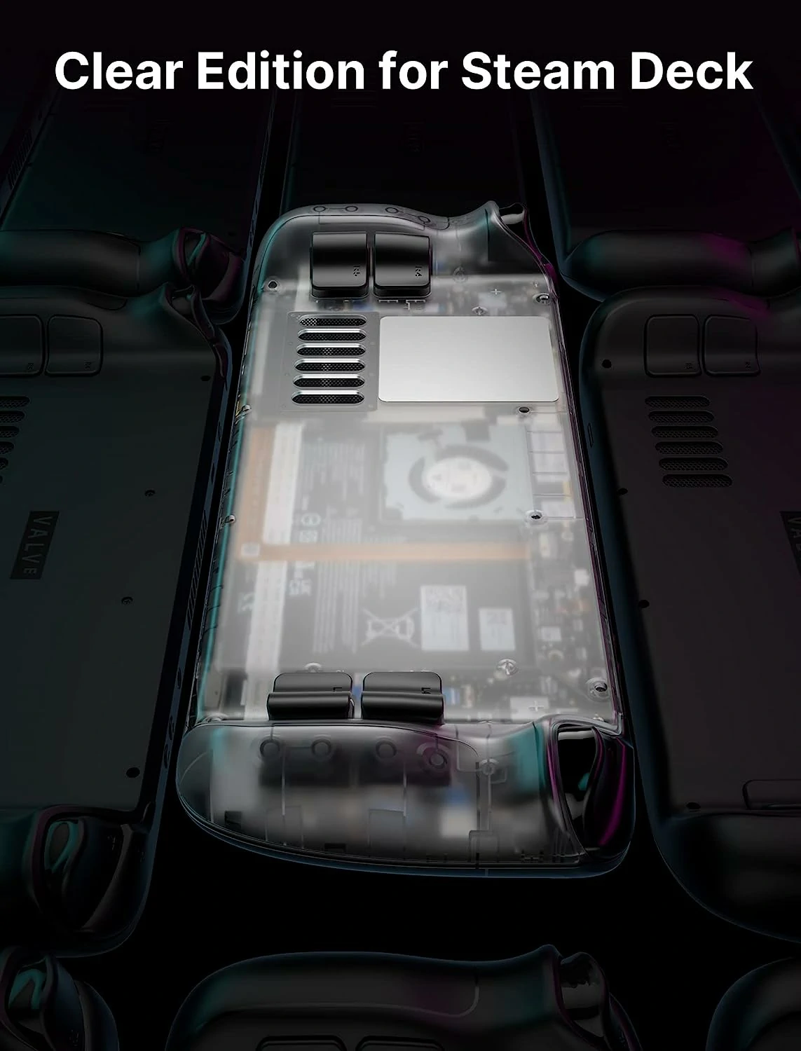 Steam Deck : JSAUX Transparent Edition