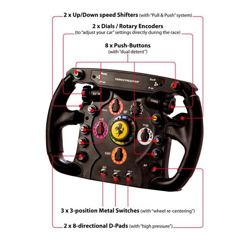 PlayStation3 - Thrustmaster　Ferrari F1 Wheel Add-On　4160571 Thrustmaster 4160571 Ferrari F1 Wheel in.Add On in. : Amazon