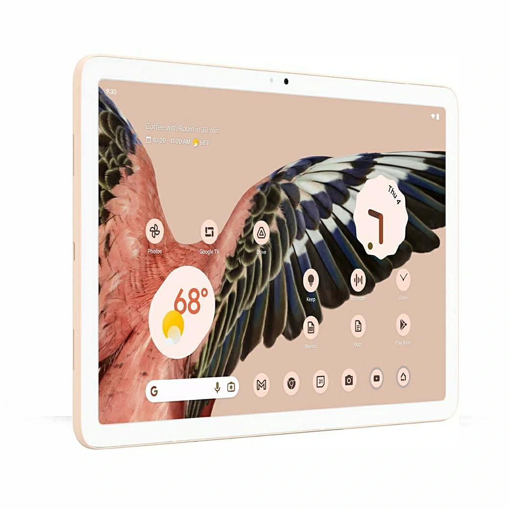 Google - Pixel Tablet with Charging Speaker Dock - 11" Android Tablet - 128GB - Wi-Fi - (Rose)