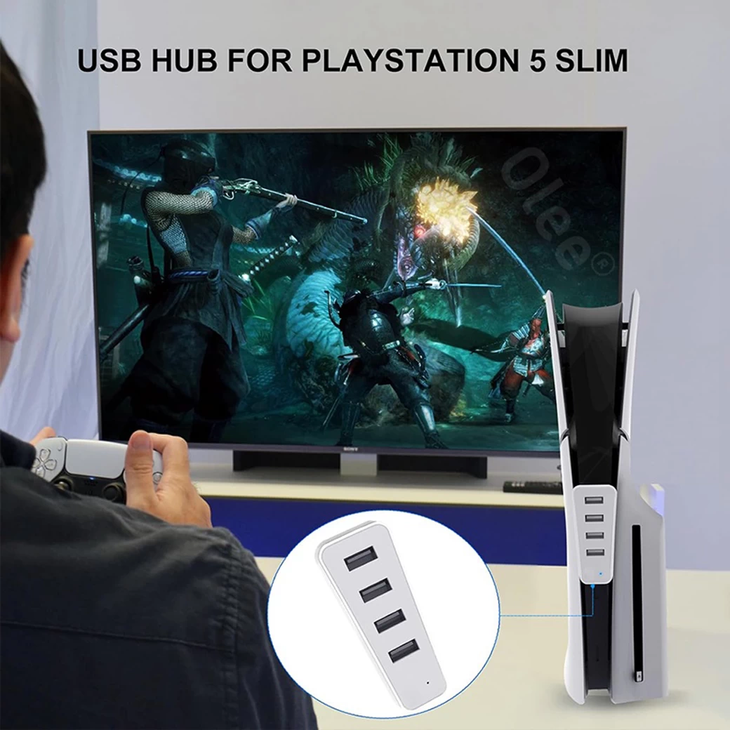PS5 Slim : USB Hub 4 Port