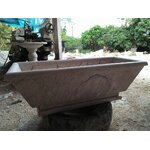 กระถาวธูปหินอ่อนทรงสี่เหลี่ยม