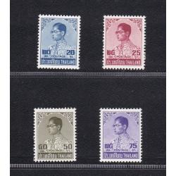 แสตมป์พระรูป ร.9 ชุดที่ 6 โรงพิมพ์ แฮริสัน แอนด์ ซันส์ ครบชุด สภาพสวย