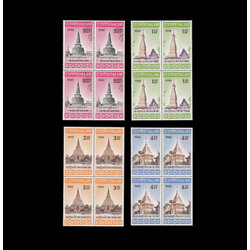 บล็อค 4 แสตมป์ปูชนียสถาน MNH สภาพดี