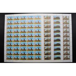 แสตมป์อนุรักษ์มรดกไทย 2539 ชุด9 (เต็มแผ่น50ดวง)