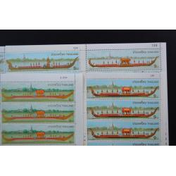 แสตมป์เรือพระที่นั่ง 4 ลำ ครบชุด (เลขตรง ชุดสุดท้าย) #116
