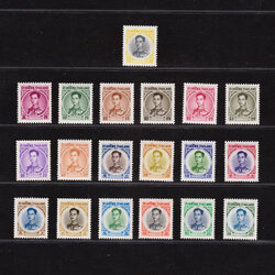 แสตมป์พระรูป รัชกาลที่9 ชุดที่ 4 ครบชุด สภาพนอก MNH - MLH