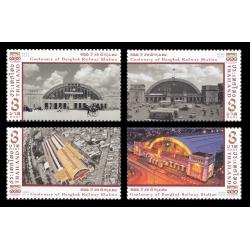 แสตมป์ 100ปี สถานีกรุงเทพฯ