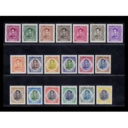 แสตมป์พระรูป รัชกาลที่ 9 ชุดที่ 4 ครบชุด สภาพนอก MNH