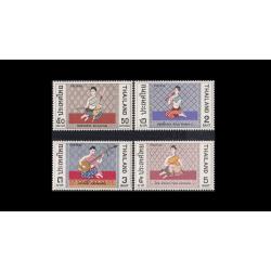 แสตมป์เครื่องดนตรีไทย (สภาพดี)