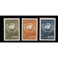 แสตมป์วันสหประชาชาติ 2500-2502 (สภาพดี)