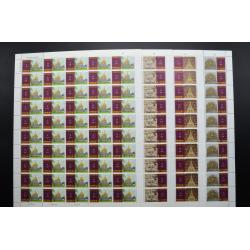 แสตมป์งานสมโภชเชียงใหม่ 700 ปี (เต็มแผ่น50ดวง)