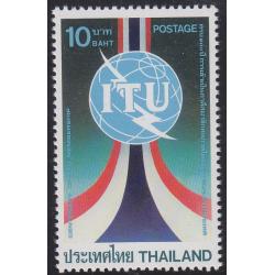 แสตมป์ครบรอบ 100ปี การเข้าเป็นภาคีสมาชิกสหภาพโทรคมนาคมระหว่างประเทศ (สภาพดี)