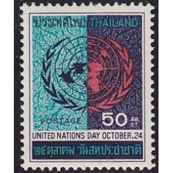 แสตมป์วันสหประชาชาติ 2510 (สภาพนอก)