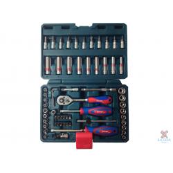 บล็อกชุด 62ชิ้น Fion ขนาด 1/4"