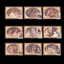 บัตรภาพ แสตมป์มหามงคลเฉลิมพระชนมพรรษา 6รอบ (ชุด2)