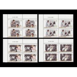 บล็อค 4 (มุมวันที่) ชุดมหามงคลเฉลิมพระชนมพรรษา 5 รอบ สมเด็จพระนางเจ้าพระบรมราชินีนาถ ชุด2