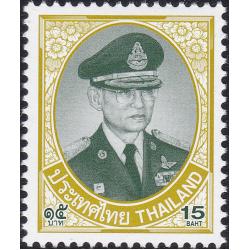 แสตมป์พระรูป ร.9 ชุดที่ 10 ดวง 15 บาท โรงพิมพ์ Cartor (พิมพ์1)