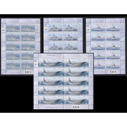 แสตมป์เรือรบไทย (ชุด2) (เต็มแผ่น)