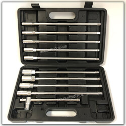 ชุดบล็อกตัวที( T )9ตัว/ชุด ขนาด 8-19 มิล จัดส่งฟรี