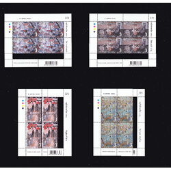 บล็อค 4 (ประกบชานแสตมป์ขวา) แสตมป์อนุรักษ์มรดกไทย 2560