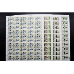 แสตมป์เป็ด (เต็มแผ่น50ดวง)