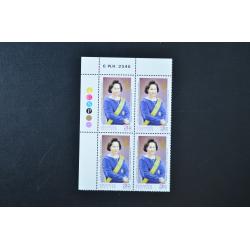 บล็อค 4 (มุมวันที่) ชุด 80 พรรษา สมเด็จพระเจ้าพี่นางเธอ เจ้าฟ้ากัลยาณิวัฒนา กรมหลวงนราธิวาสราชนครินทร์