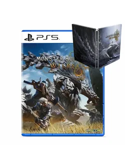 PS5- Monster Hunter Wilds + Steelbook – เก็บสะสมเกมในรูปแบบพิเศษ ด้วยกล่องเหล็กสวยงาม