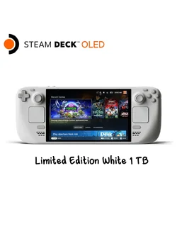 Steam Deck OLED – Limited Edition White 1 TB : สีขาวสวยสะกดทุกสายตา