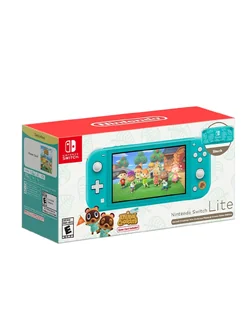 Nintendo Switch Lite - Animal Crossing: New Horizons Timmy & Tommy Aloha Edition