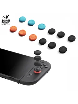 Nintendo Switch 2 : Savage Raven by Skull & Co. Thumb Grip