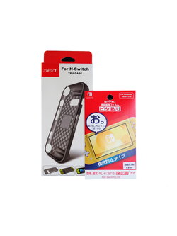 Nintendo Switch Lite TPU Card Grip + Screen Protector