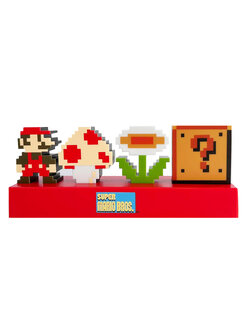 Super Mario Bros Icons Light - Red