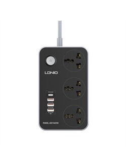 SC3412 3SOCKET 20W USB-C PD 3-PORT QC3.0