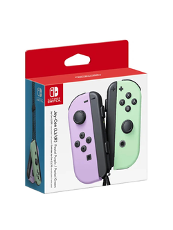 Nintendo Switch Joy-Con Controllers (Pastel Purple and Pastel Green)
