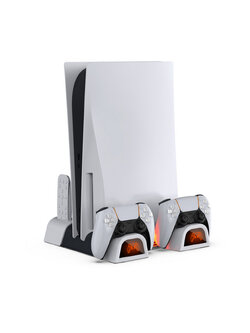 PS5 : Stand Multifunction Vertical Cooling & Remote