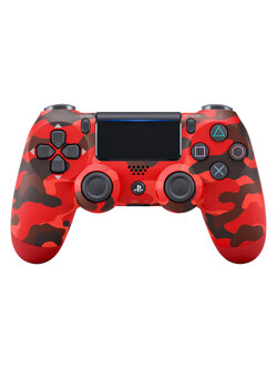 PS4 : DualShock 4 Red Camouflage