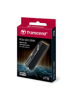 Transcend MTE250H : PCIe NVMe M.2 SSD 2TB *Heatsink