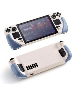 Steam Deck : Case Cover Two Tone White/Blue
