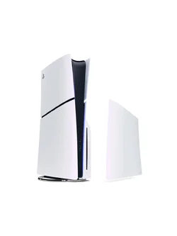 PS5 Slim : Console Cover - Chroma Pearl