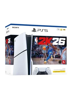 (NEW) PlayStation 5 Slim – NBA 2K26 Bundle (TH) ชุดบันเดิลฟรีเกม รุ่นใส่แผ่นดิสก์เวอร์ชั่นไทย
