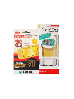 Nintendo Switch Lite Silicone Cover + Screen Protector(Glass)