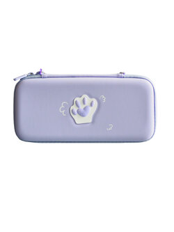 Nintendo Switch Case Cat Foot/Purple