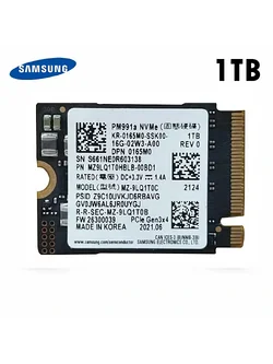 Samsung PM991a M.2 NVMe 2230 PCIe 3.0x4 SSD (1TB)